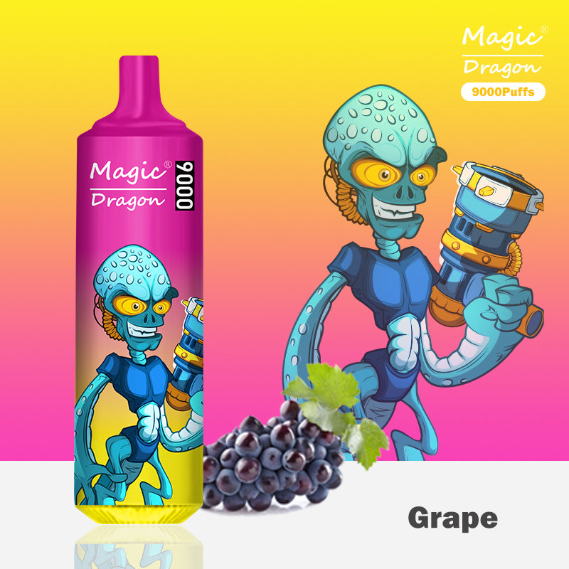 KOMODO Magic Dragon 9000Puffs Disposable vape （10pcs）