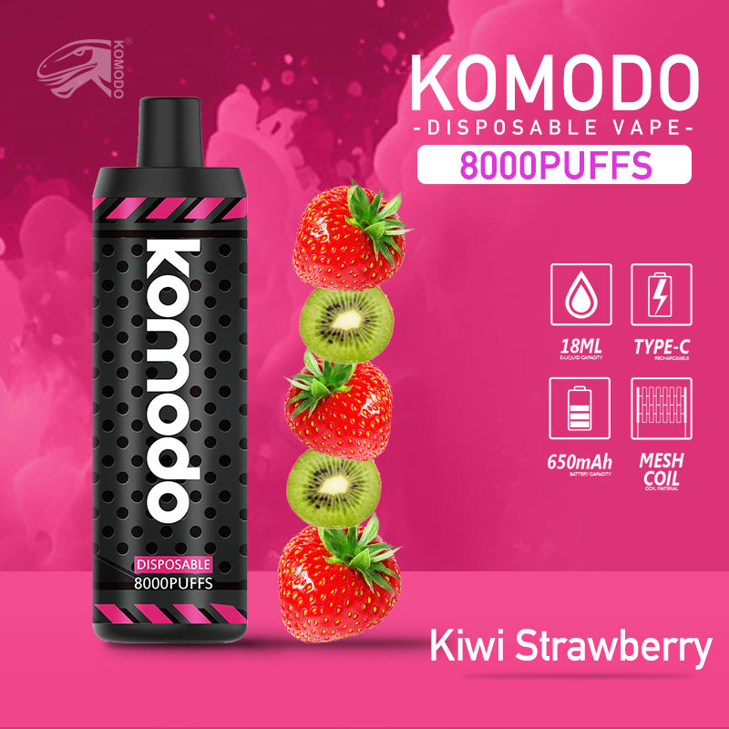 Komodo 8000Puffs Disposable vape (3pcs)