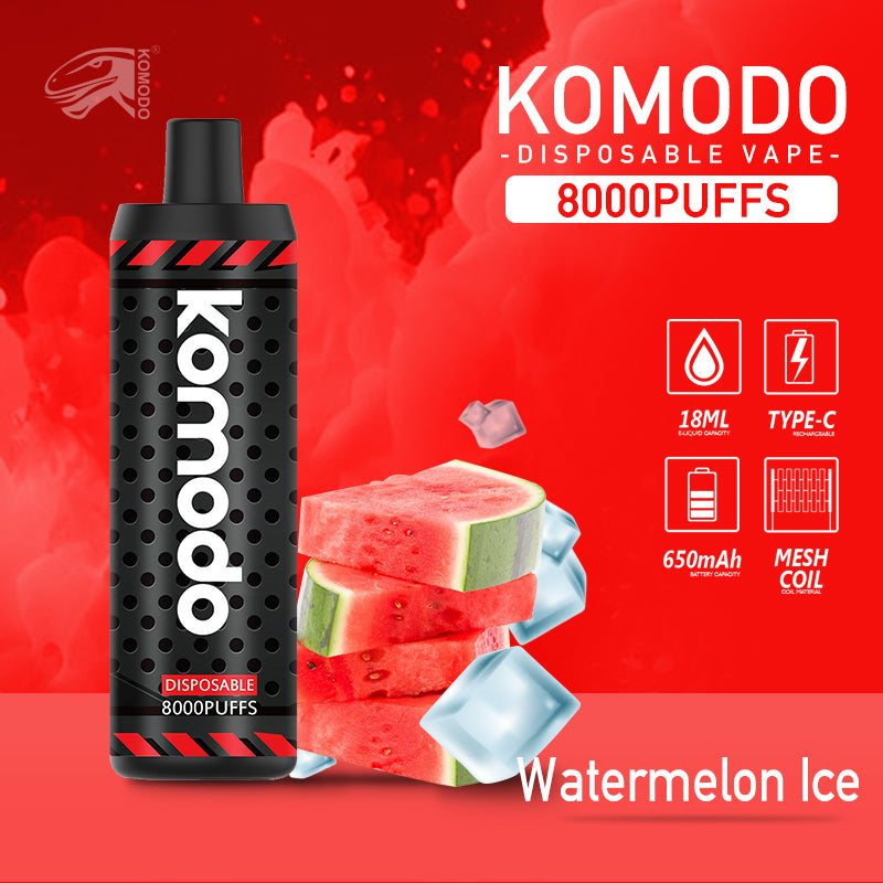 Komodo 8000Puffs Disposable vape (5pcs)