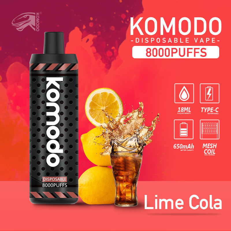 Komodo 8000Puffs Disposable vape (10pcs)
