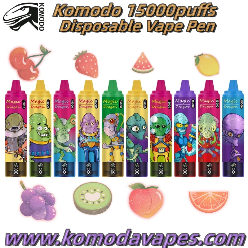 Komodo Magic Dragon 15000 Puffs Disposable Vape: