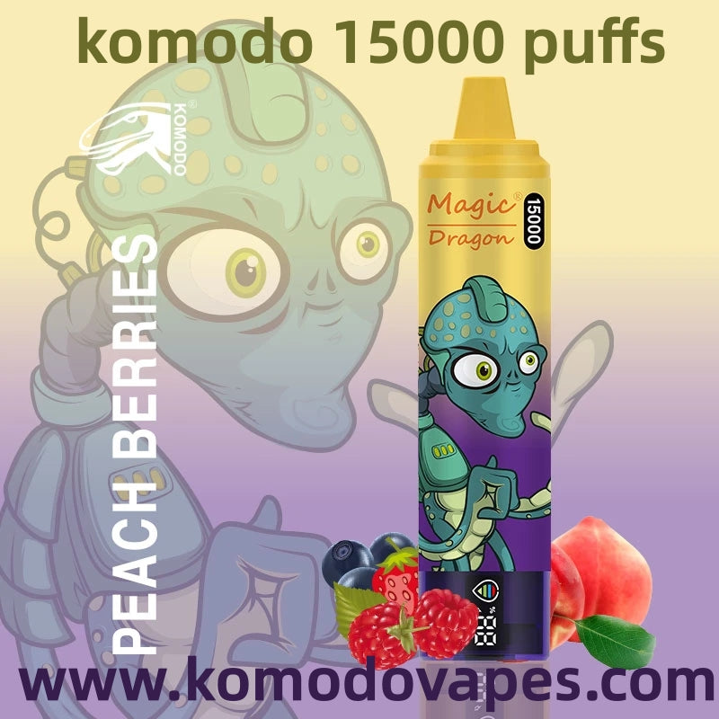 Exploring the Komodo Magic Dragon 15000 Puffs Disposable Vape Pen Device