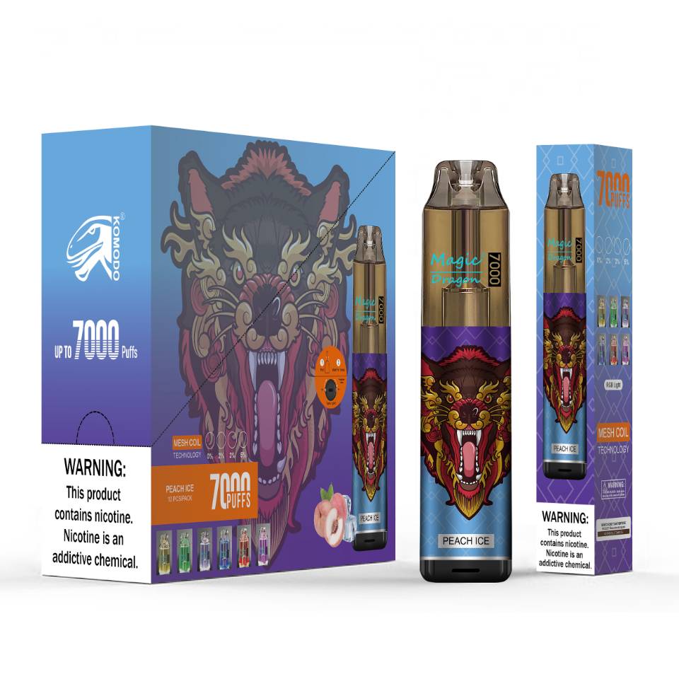 Komodo 7000 Disposable Vape: Your Ultimate Flavor Companion