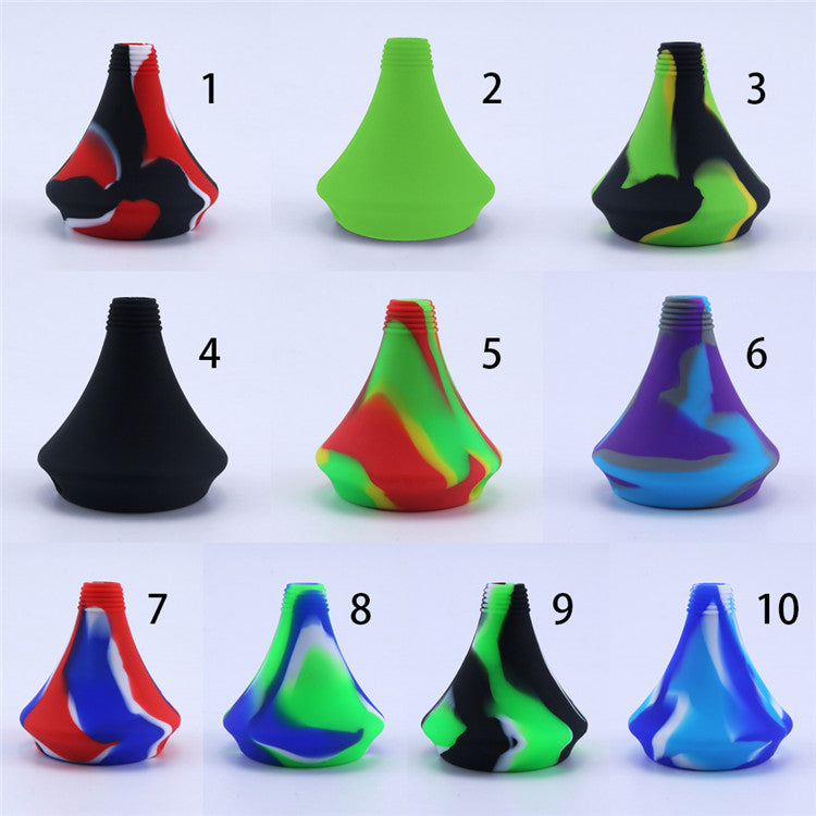 Silicone Mouthpieces with Original Filter – 5-Pack Hookah Hose Tips