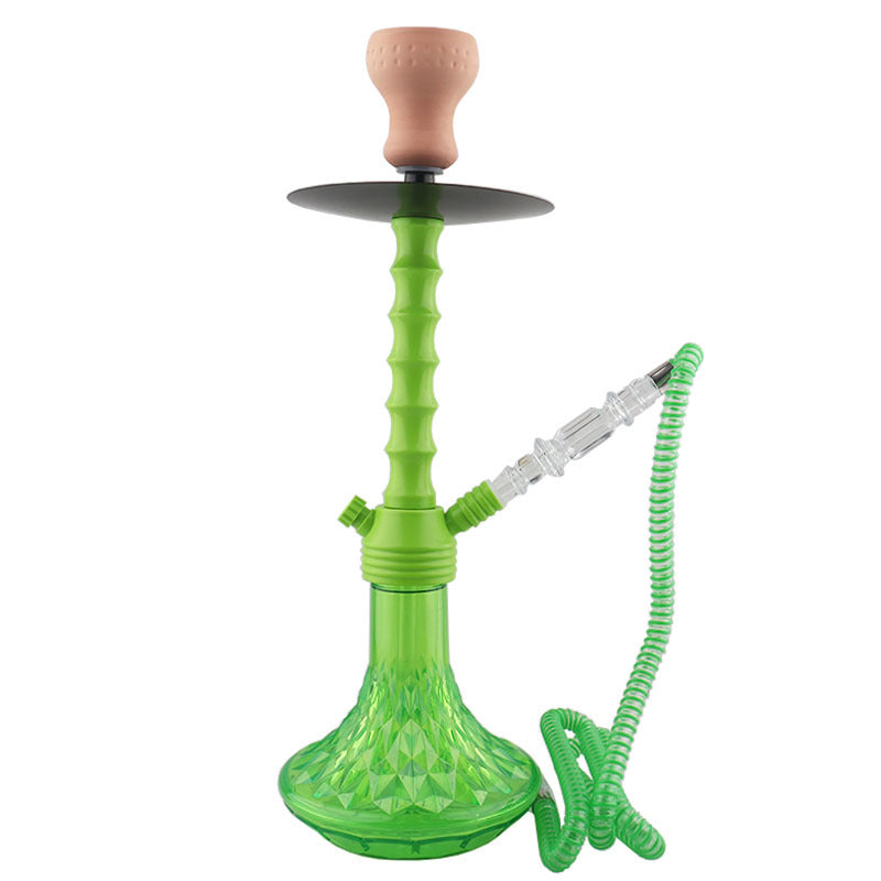 Colorful Acrylic Hookah Set | Arabian Shisha with Large Smoke Output | Complete Water Pipe Kit