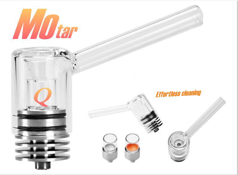 Longmadaru The Motar I Quartz Chamber Wax Vaporizer With 2PCS Coils