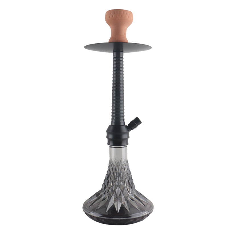 Acrylic Arabian Hookah | Single-Hose Large Smoke Shisha for Bars | Hookah Accessories Included