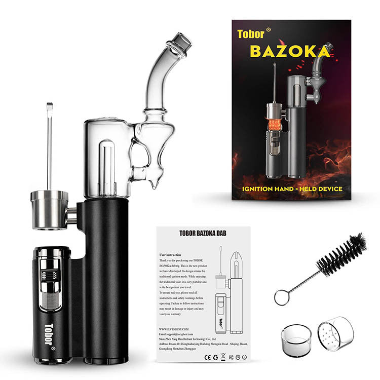 BAZOKA PRO Portable Mechanical DabRig For Wax Oils And Herbs (1KIT)