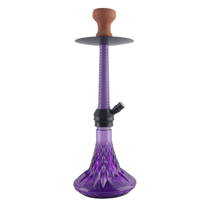 Acrylic Arabian Hookah | Single-Hose Large Smoke Shisha for Bars | Hookah Accessories Included