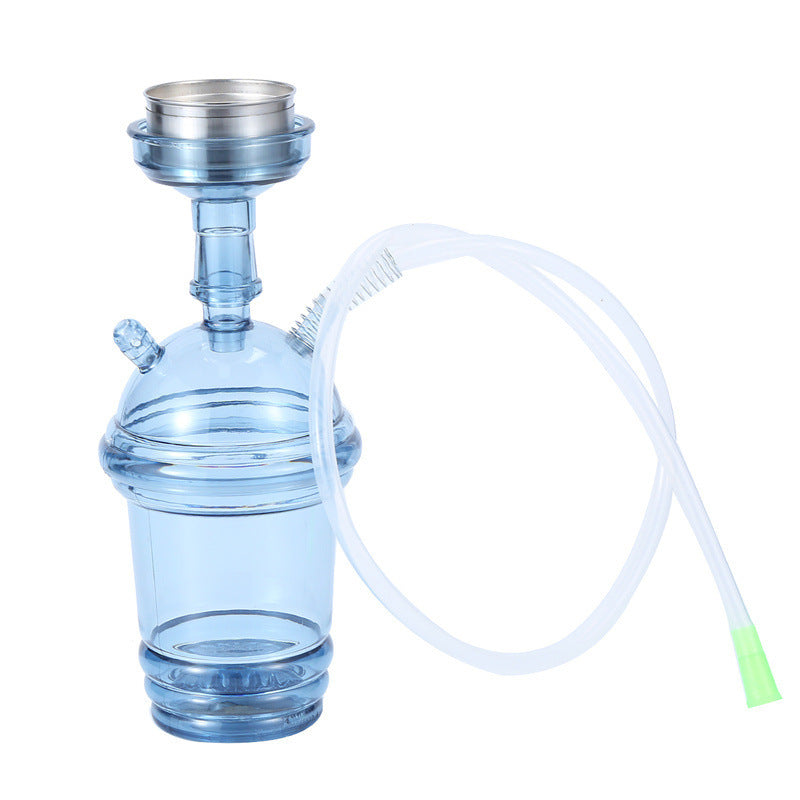 Car-Portable Hookah | LED Acrylic Water Pipe Shisha | Compact & Travel-Friendly Water Pipe