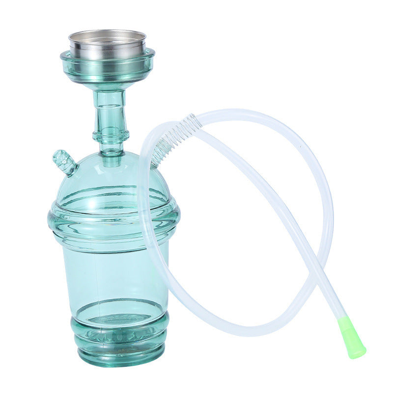 Car-Portable Hookah | LED Acrylic Water Pipe Shisha | Compact & Travel-Friendly Water Pipe