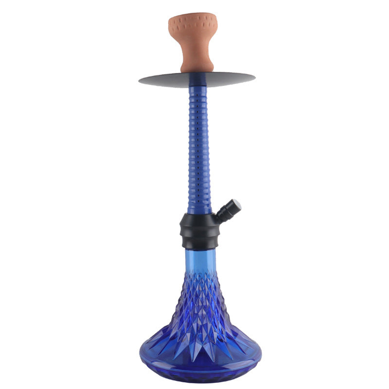 Acrylic Arabian Hookah | Single-Hose Large Smoke Shisha for Bars | Hookah Accessories Included