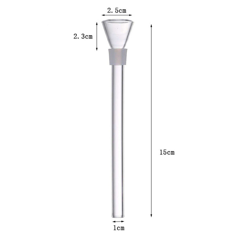 Portable New Glass Hookah Pipe – Cola Bottle Design with Three-Way Assembly (1pcs)